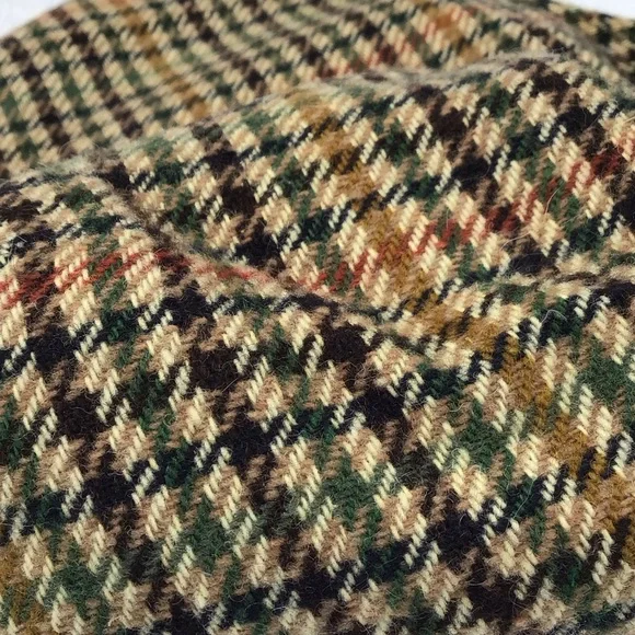 Barbour Multicolor Wool Tweed Men’s Cap 7 1/2 - Picture 4 of 11